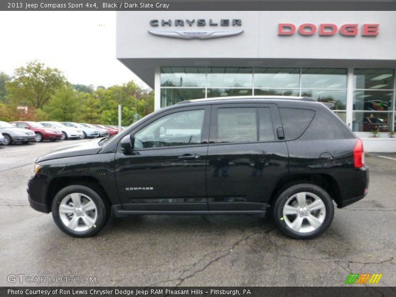 Black / Dark Slate Gray 2013 Jeep Compass Sport 4x4