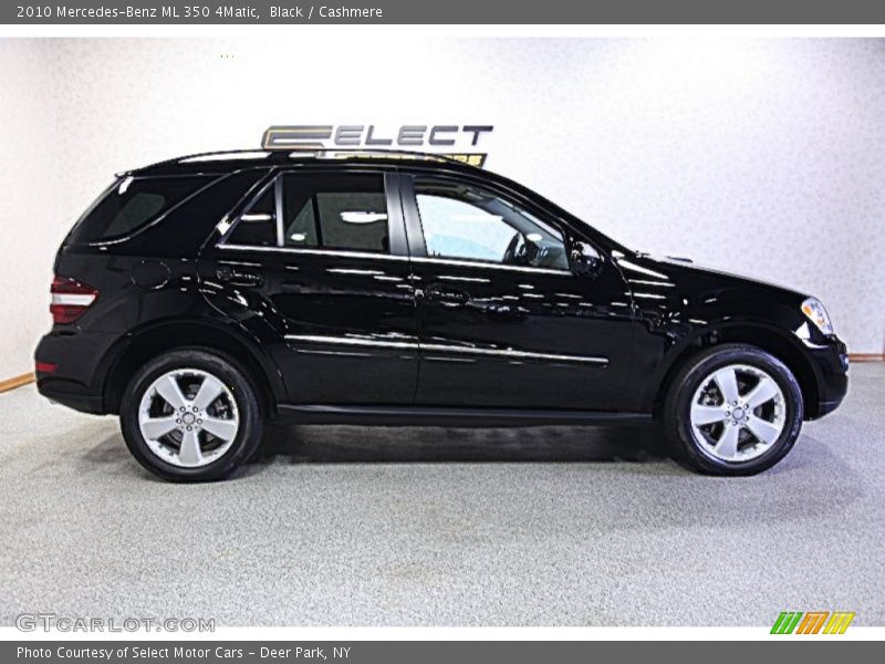 Black / Cashmere 2010 Mercedes-Benz ML 350 4Matic