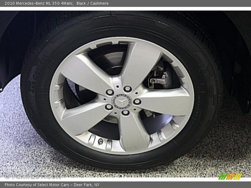 Black / Cashmere 2010 Mercedes-Benz ML 350 4Matic