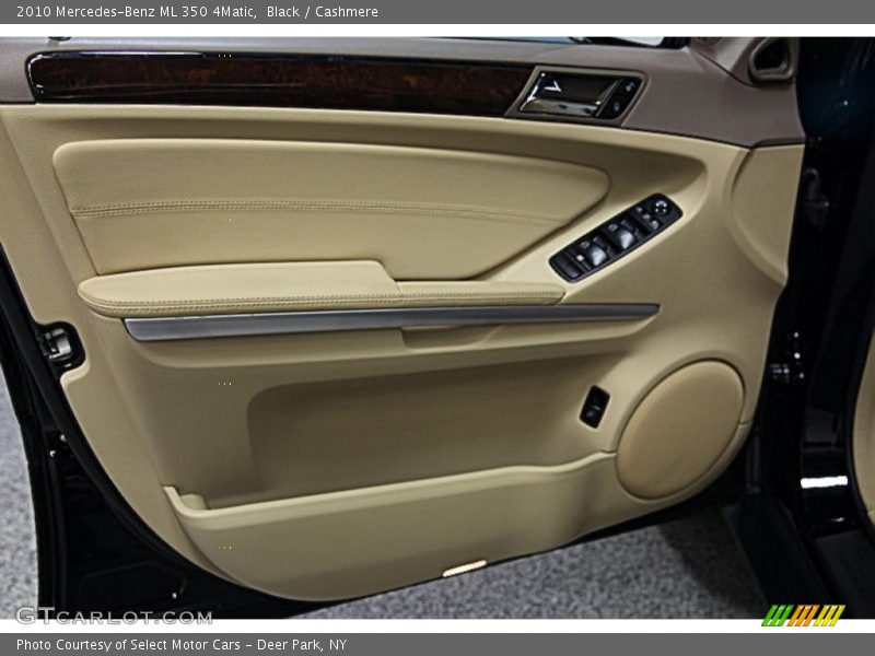 Black / Cashmere 2010 Mercedes-Benz ML 350 4Matic