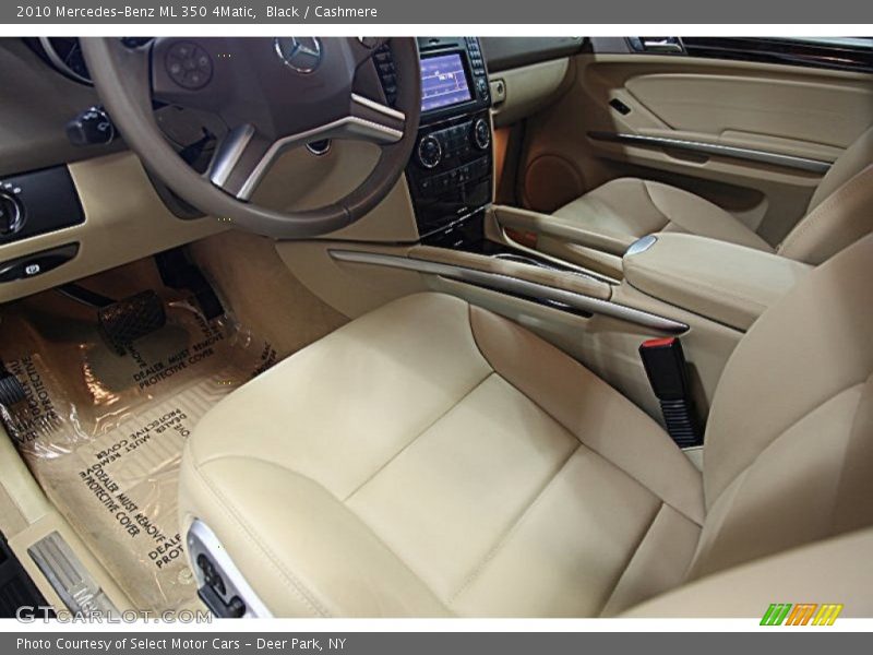 Black / Cashmere 2010 Mercedes-Benz ML 350 4Matic