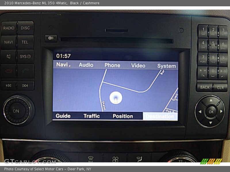 Black / Cashmere 2010 Mercedes-Benz ML 350 4Matic