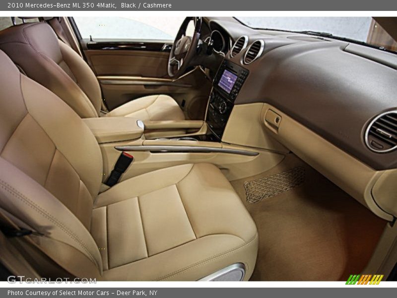 Black / Cashmere 2010 Mercedes-Benz ML 350 4Matic