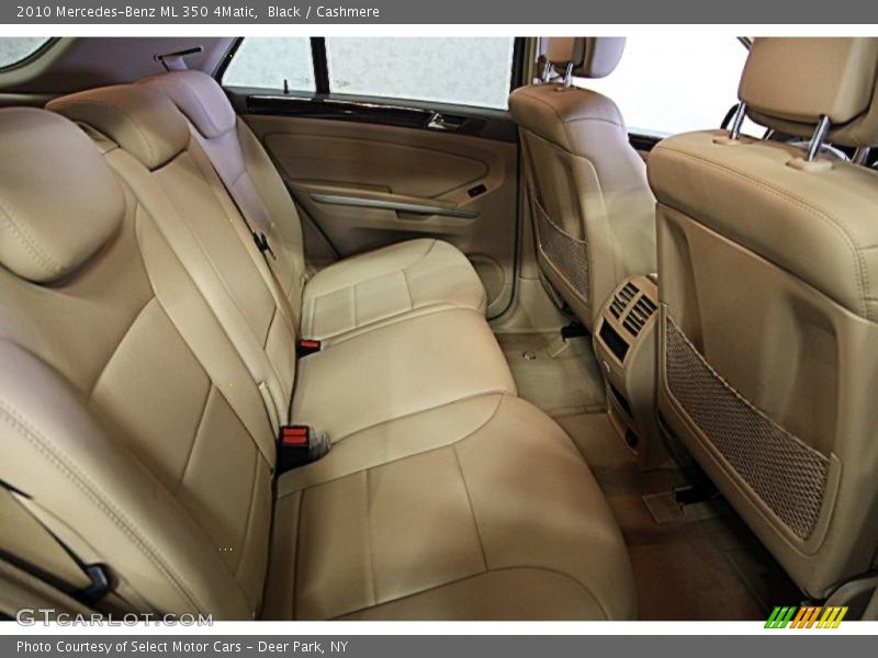 Black / Cashmere 2010 Mercedes-Benz ML 350 4Matic