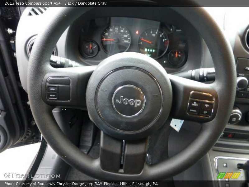 Black / Dark Slate Gray 2013 Jeep Compass Sport 4x4