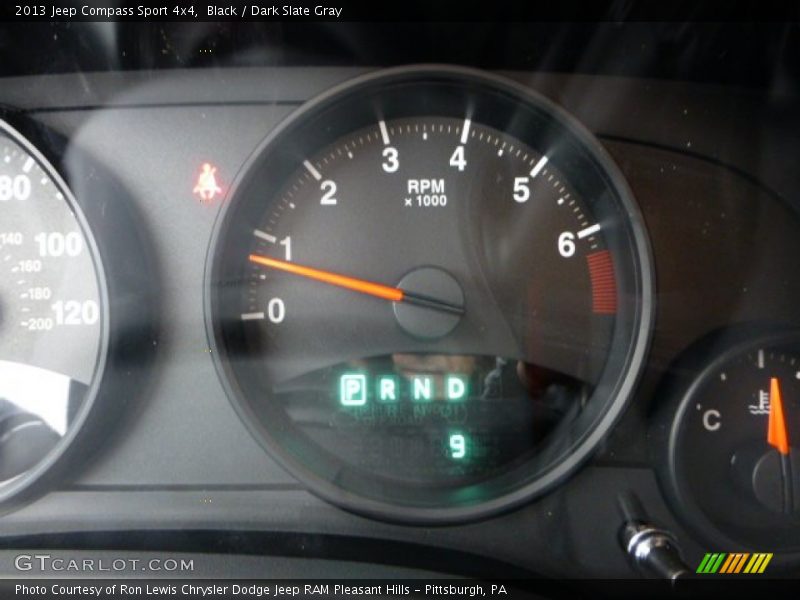 Black / Dark Slate Gray 2013 Jeep Compass Sport 4x4
