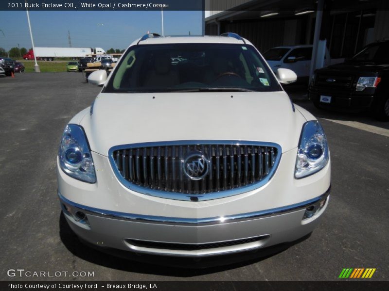 White Opal / Cashmere/Cocoa 2011 Buick Enclave CXL