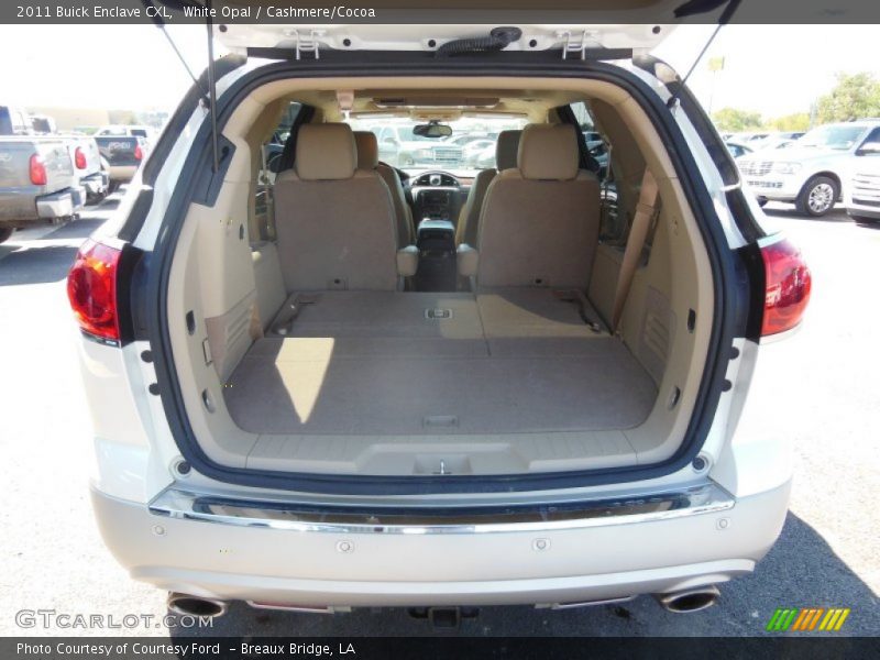 White Opal / Cashmere/Cocoa 2011 Buick Enclave CXL