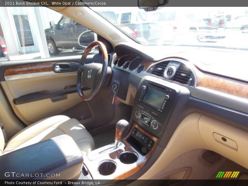 White Opal / Cashmere/Cocoa 2011 Buick Enclave CXL