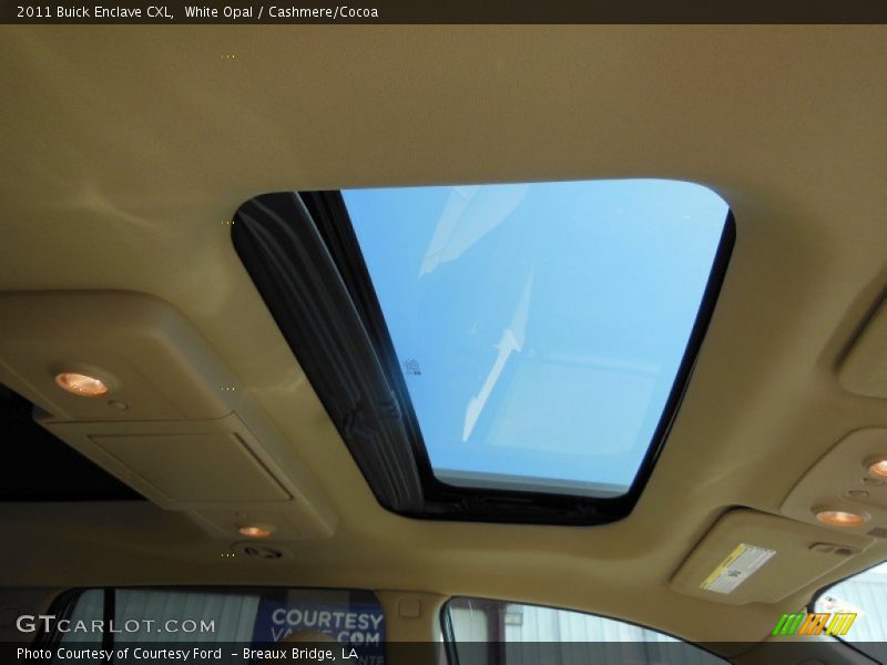 White Opal / Cashmere/Cocoa 2011 Buick Enclave CXL