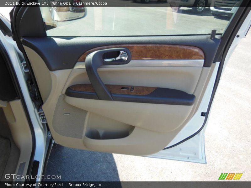 White Opal / Cashmere/Cocoa 2011 Buick Enclave CXL