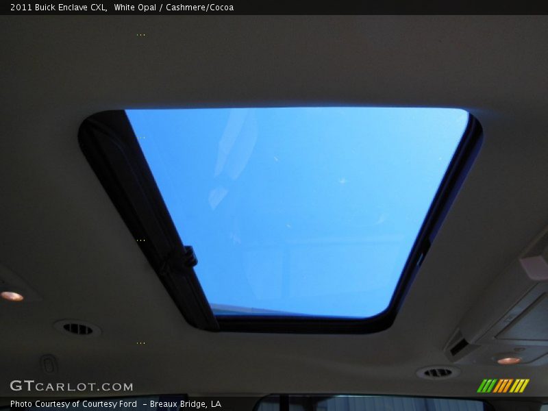 White Opal / Cashmere/Cocoa 2011 Buick Enclave CXL