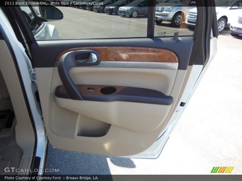 White Opal / Cashmere/Cocoa 2011 Buick Enclave CXL