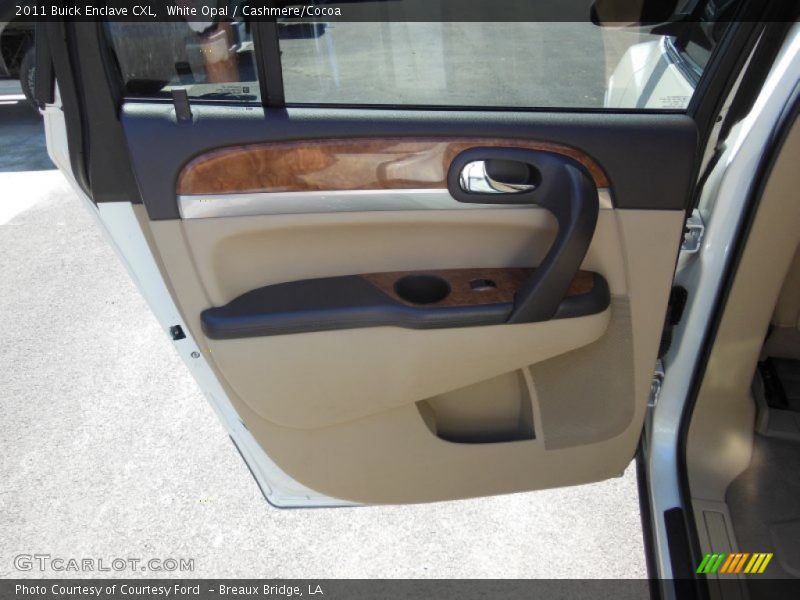 White Opal / Cashmere/Cocoa 2011 Buick Enclave CXL