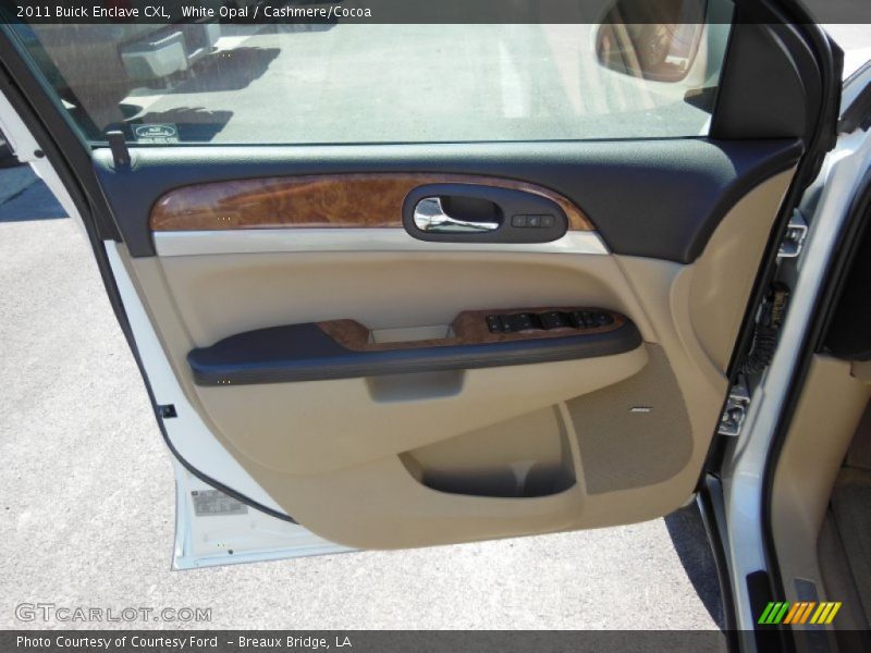 White Opal / Cashmere/Cocoa 2011 Buick Enclave CXL