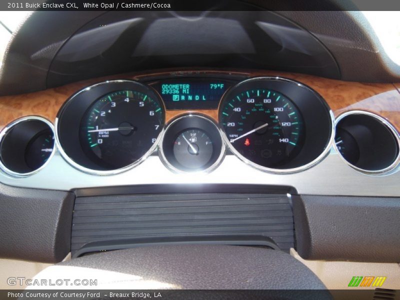 White Opal / Cashmere/Cocoa 2011 Buick Enclave CXL