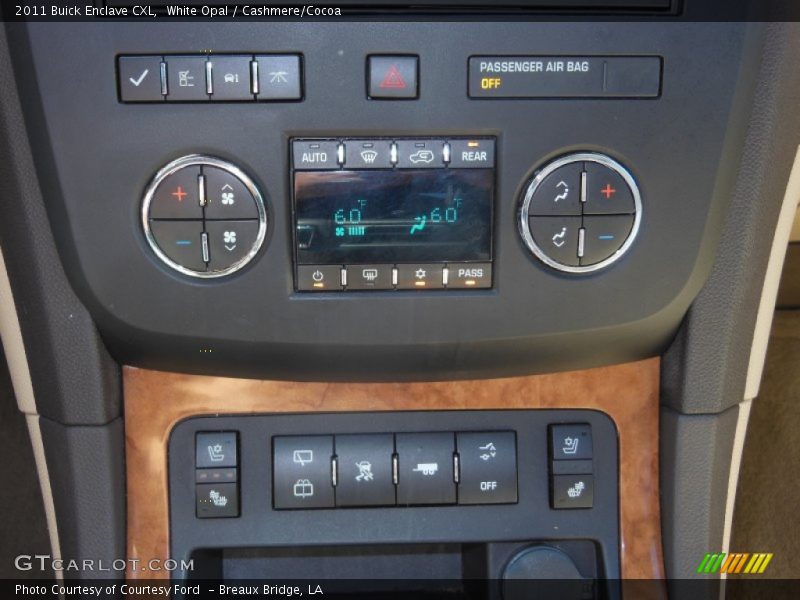 White Opal / Cashmere/Cocoa 2011 Buick Enclave CXL