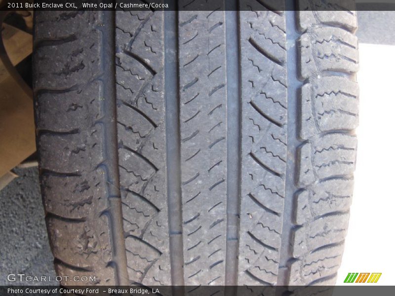 White Opal / Cashmere/Cocoa 2011 Buick Enclave CXL