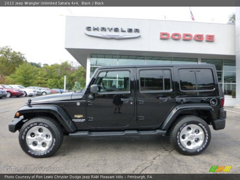  2013 Wrangler Unlimited Sahara 4x4 Black