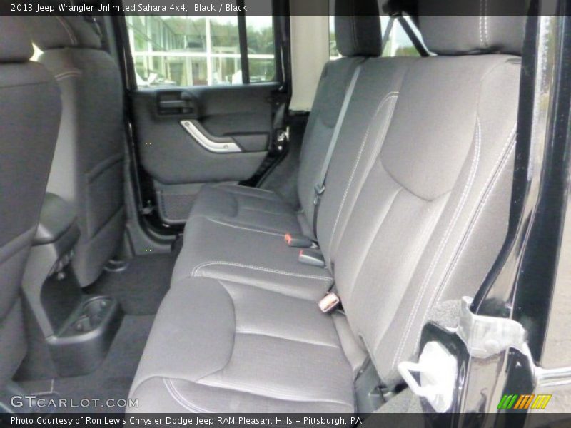 Black / Black 2013 Jeep Wrangler Unlimited Sahara 4x4