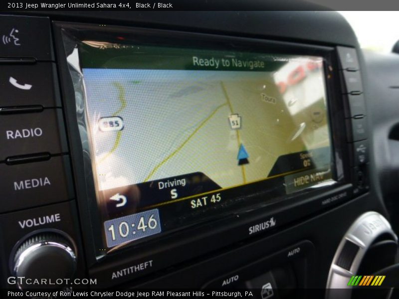 Black / Black 2013 Jeep Wrangler Unlimited Sahara 4x4