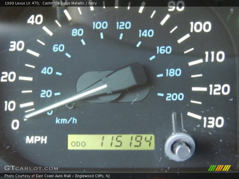Cashmere Beige Metallic / Ivory 1999 Lexus LX 470