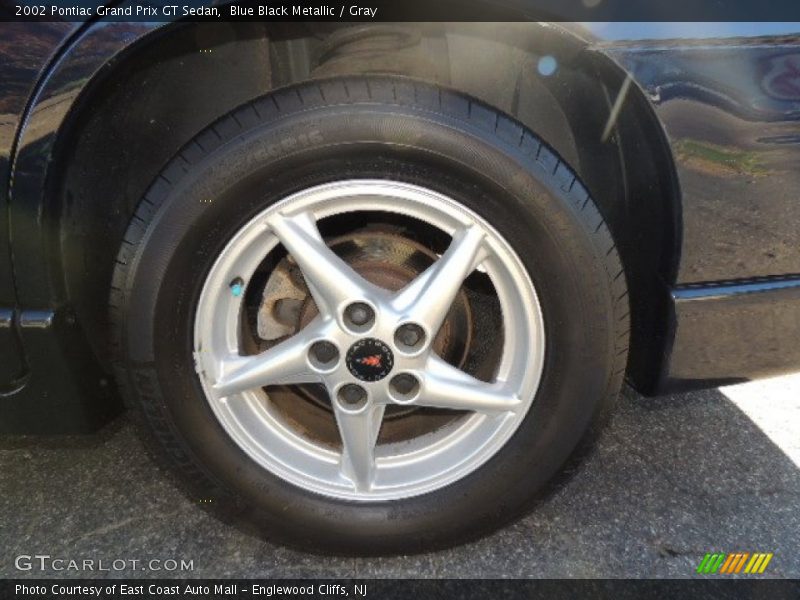 Blue Black Metallic / Gray 2002 Pontiac Grand Prix GT Sedan