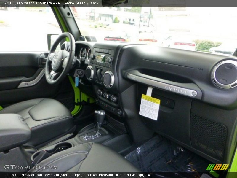 Dashboard of 2013 Wrangler Sahara 4x4