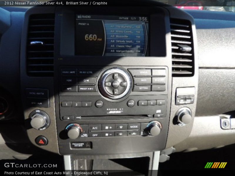 Brilliant Silver / Graphite 2012 Nissan Pathfinder Silver 4x4