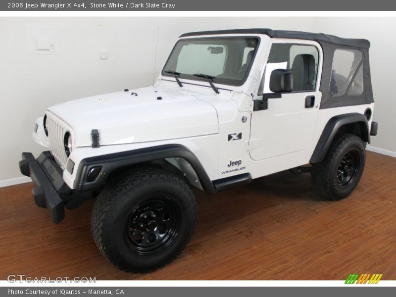 Stone White / Dark Slate Gray 2006 Jeep Wrangler X 4x4