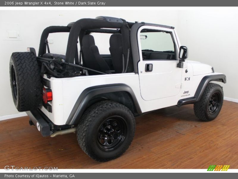 Stone White / Dark Slate Gray 2006 Jeep Wrangler X 4x4