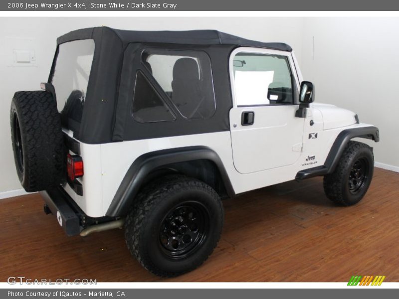 Stone White / Dark Slate Gray 2006 Jeep Wrangler X 4x4