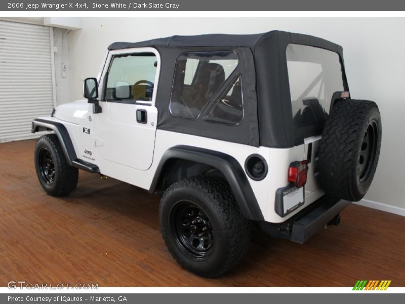 Stone White / Dark Slate Gray 2006 Jeep Wrangler X 4x4