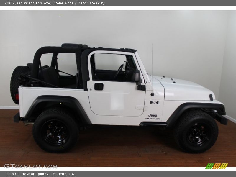 Stone White / Dark Slate Gray 2006 Jeep Wrangler X 4x4