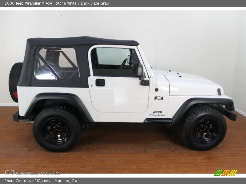 Stone White / Dark Slate Gray 2006 Jeep Wrangler X 4x4