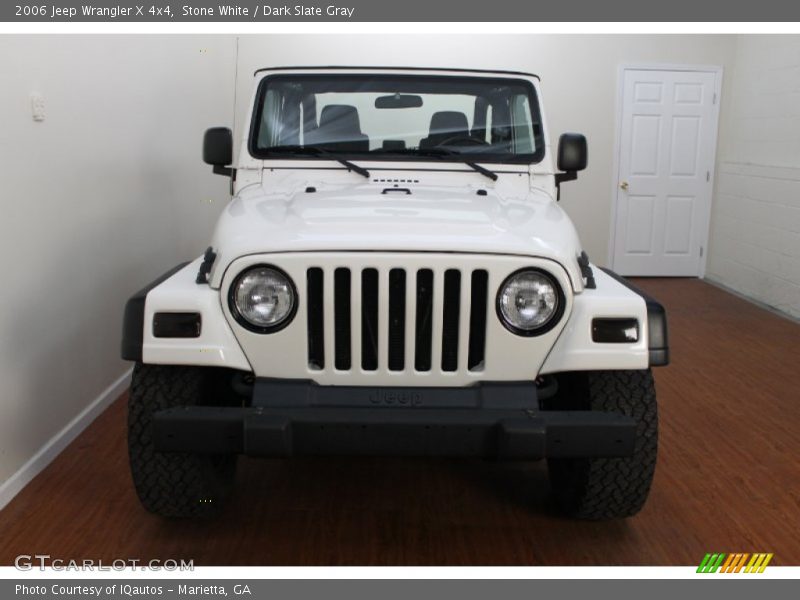 Stone White / Dark Slate Gray 2006 Jeep Wrangler X 4x4