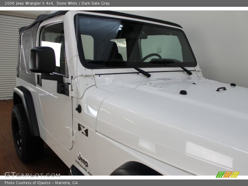 Stone White / Dark Slate Gray 2006 Jeep Wrangler X 4x4