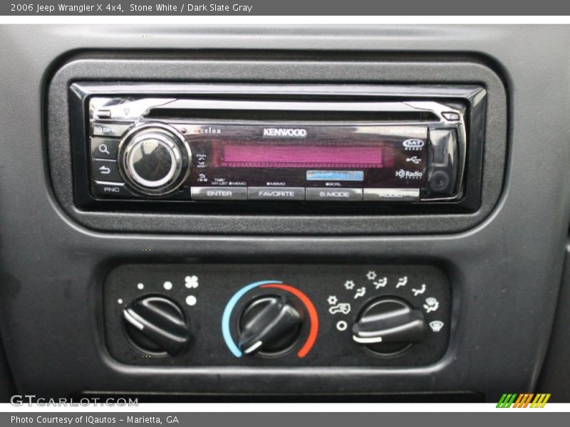Stone White / Dark Slate Gray 2006 Jeep Wrangler X 4x4