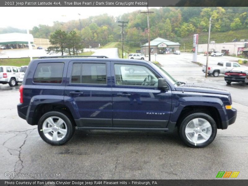 True Blue Pearl / Dark Slate Gray/Light Pebble 2013 Jeep Patriot Latitude 4x4