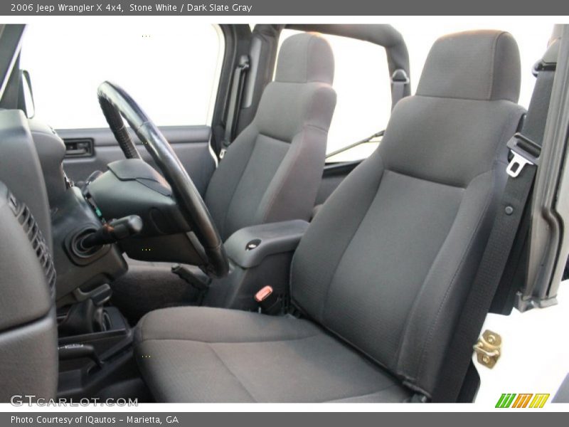 Stone White / Dark Slate Gray 2006 Jeep Wrangler X 4x4