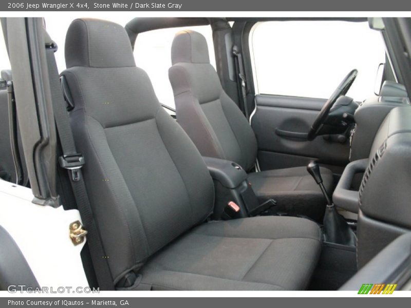 Stone White / Dark Slate Gray 2006 Jeep Wrangler X 4x4