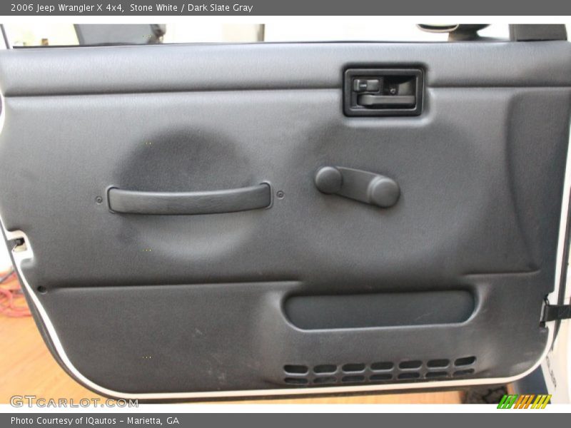 Stone White / Dark Slate Gray 2006 Jeep Wrangler X 4x4
