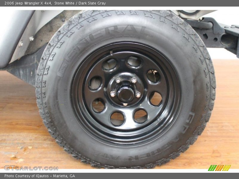 Stone White / Dark Slate Gray 2006 Jeep Wrangler X 4x4