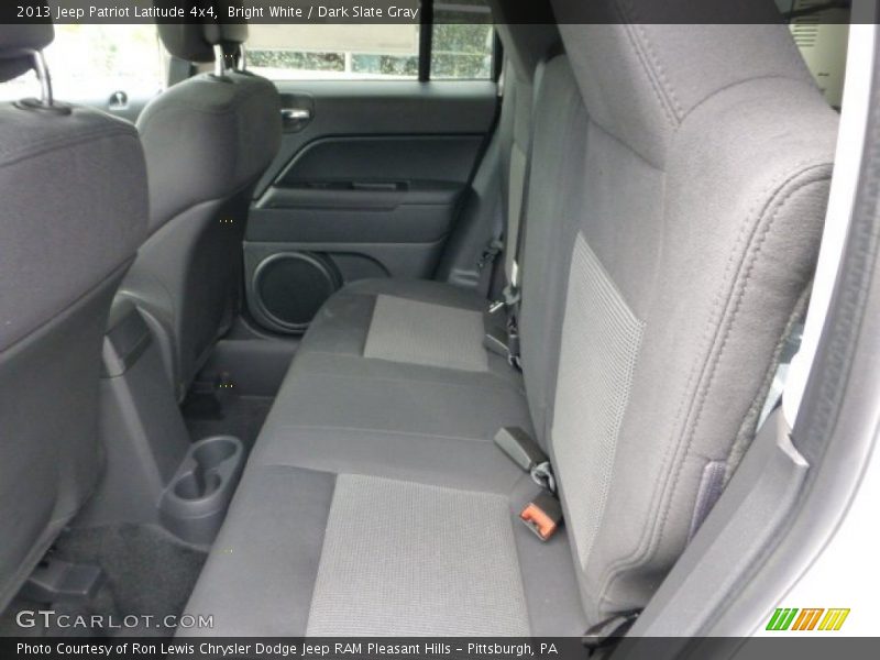 Bright White / Dark Slate Gray 2013 Jeep Patriot Latitude 4x4