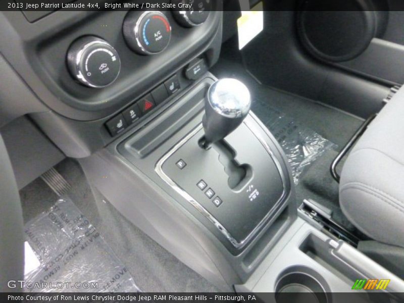  2013 Patriot Latitude 4x4 CVT II Automatic Shifter