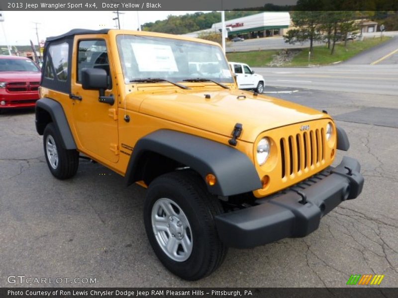 Front 3/4 View of 2013 Wrangler Sport 4x4
