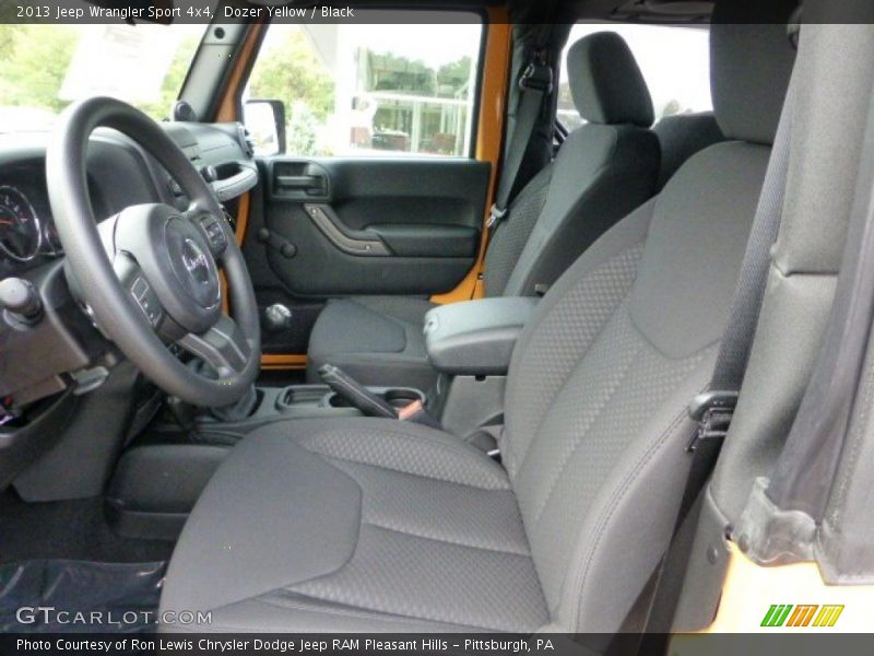  2013 Wrangler Sport 4x4 Black Interior
