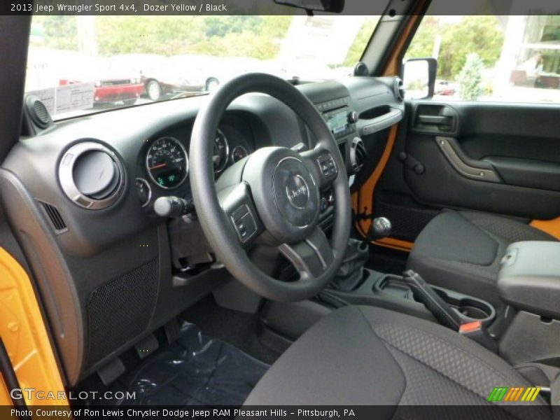  2013 Wrangler Sport 4x4 Black Interior