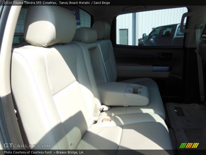 Sandy Beach Metallic / Sand Beige 2010 Toyota Tundra SR5 CrewMax