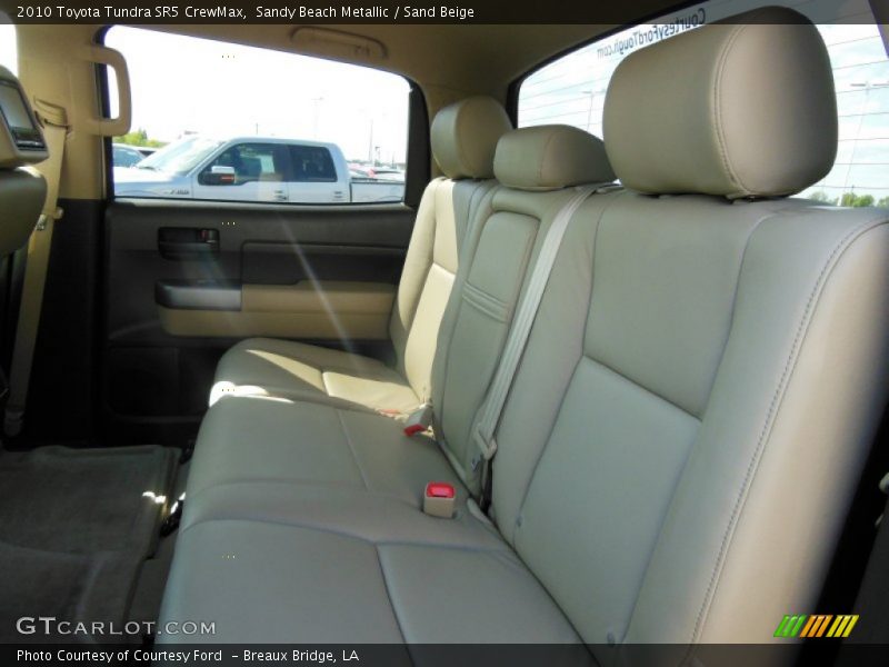 Sandy Beach Metallic / Sand Beige 2010 Toyota Tundra SR5 CrewMax